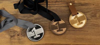 Médailles Or, Argent, Bronze
